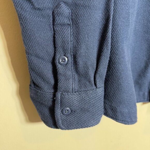 NWT The North Face Valley Twill Flannel Shirt Mens XL Summit Navy Outdoor Preppy - Picture 11 of 16